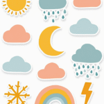 Nature & Outdoors - Sticker Sheet v5